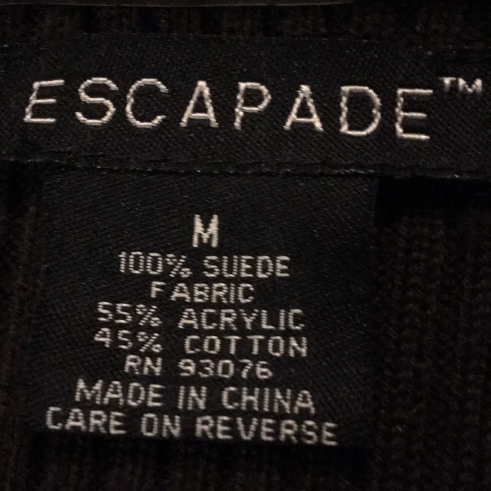 Escapade Suede Sweater Jacket - Picture 6 of 7